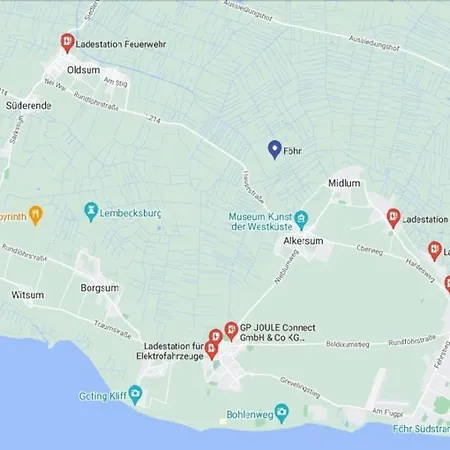 Haus Poggfred Whg 02 Arfsten Apartament *